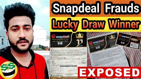 Snapdeal Lucky Draw winner 2021 list fraud .